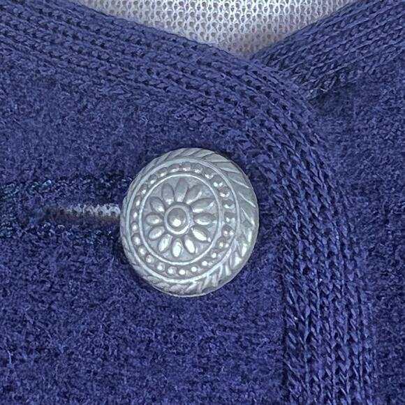 Geiger Women’s Dusty Purple Wool Button Front Cardigan Jacket EU38 US Medium - Picture 3 of 14